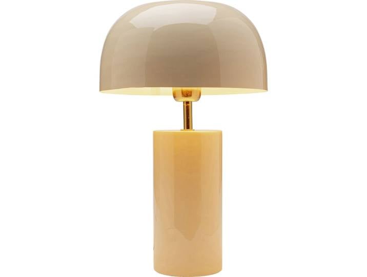 Lampe en acier beige