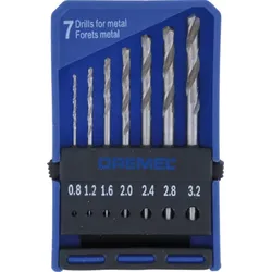 DREMEL Präzisions-Bohrersatz (628) 7 Stück