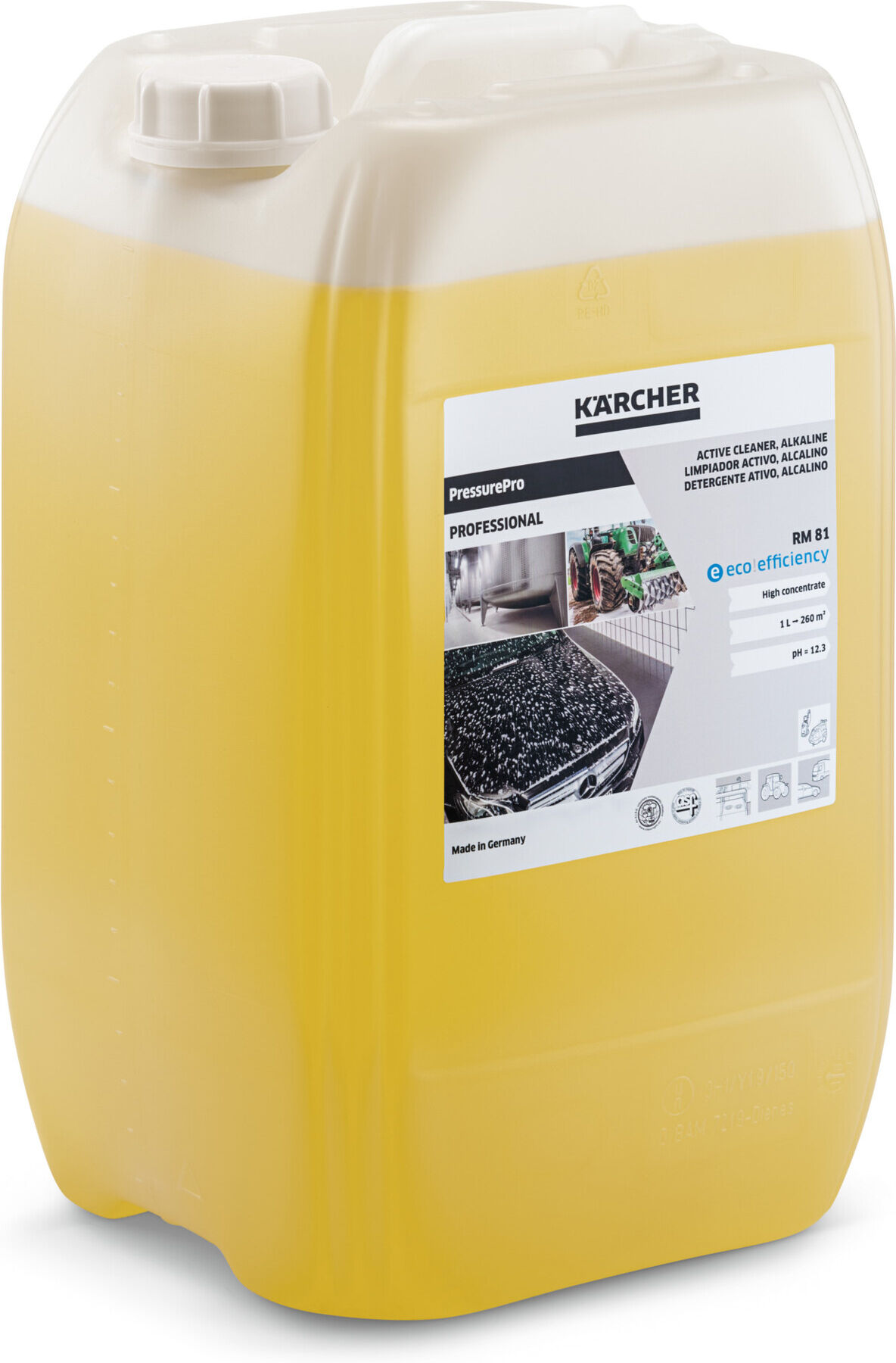 Kärcher Aktivreiniger, alkalisch RM 81 ASF eco!efficiency, NTA-free 20 l (6.295-644.0)