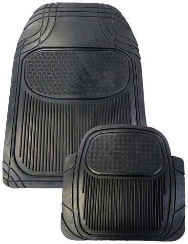 HP Autozubehör 16427 Fußmatte (universell) Passend für (Auto-Marke): Universal Gummi (L x B) 71.5cm x 49.5cm Schwarz