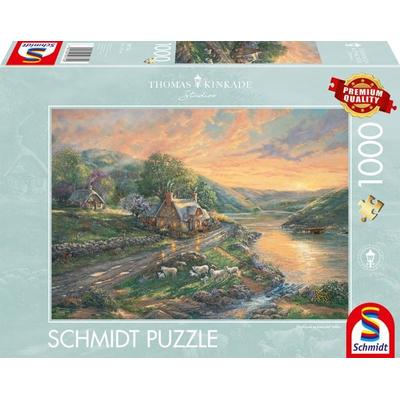 Tagesanbruch im Emerald Valley