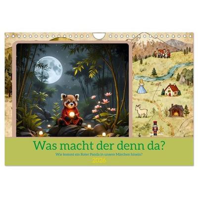 Was macht der denn da? (Wandkalender 2026 DIN A4 quer), CALVENDO Monatskalender