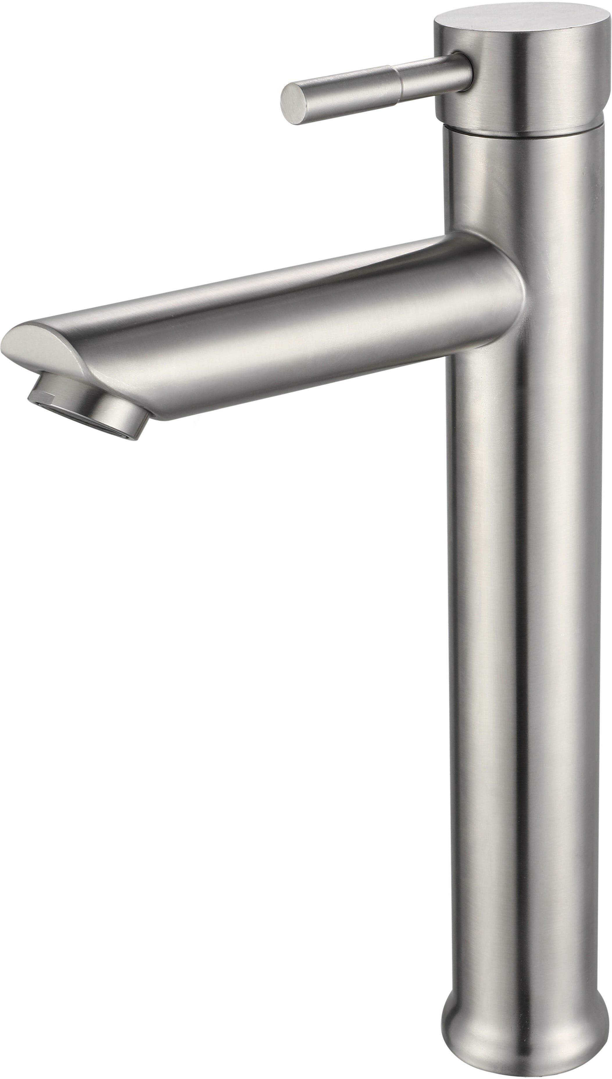 Aquapro MISCELATORE LAVABO ALTO ACQUAPRO KALEIA INOX CARTUCCIA C3 Ø 35 mm