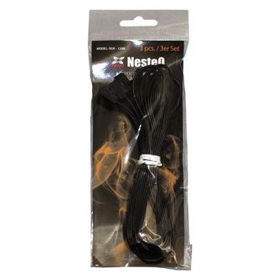 Phobya 3Pin Verlängerung 3er Set (80 cm, 3 Pin) (81113)