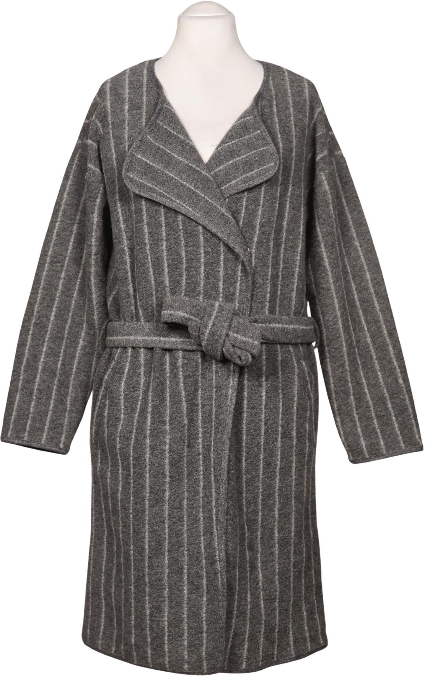 The Masai Clothing Company Damen Mantel, Grau, Gr. M, Wolle / Synthetik - Second Hand