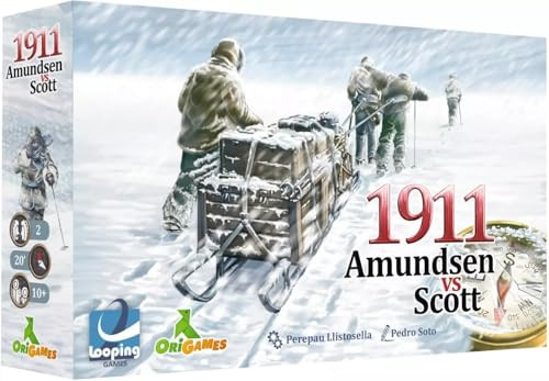 Origames Amundsen versus Scott: Bent u sneller dan Amundsen of Scott om de Zuidpool te bereiken?