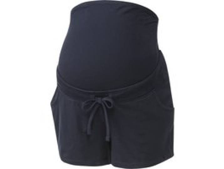 ESMARA® Short de grossesse molletonné femme (bleu marine)