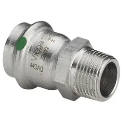Viega Sanpress Inox Übergangsstück AG 28 mm x 1" - Modell 2311