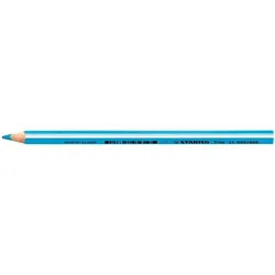 Dreikant-Buntstift - dick, 4,2 mm, himmelblau