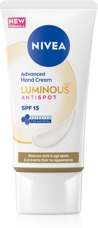 NIVEA Cellular Luminous 630 Handcreme gegen Pigmentflecken SPF 15 50 ml