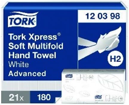 TORK Xpress serviettes Multifold douces (120398)
