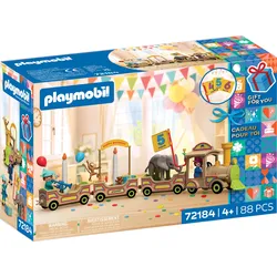 PLAYMOBIL 72184 - Life - Geburtstagszug