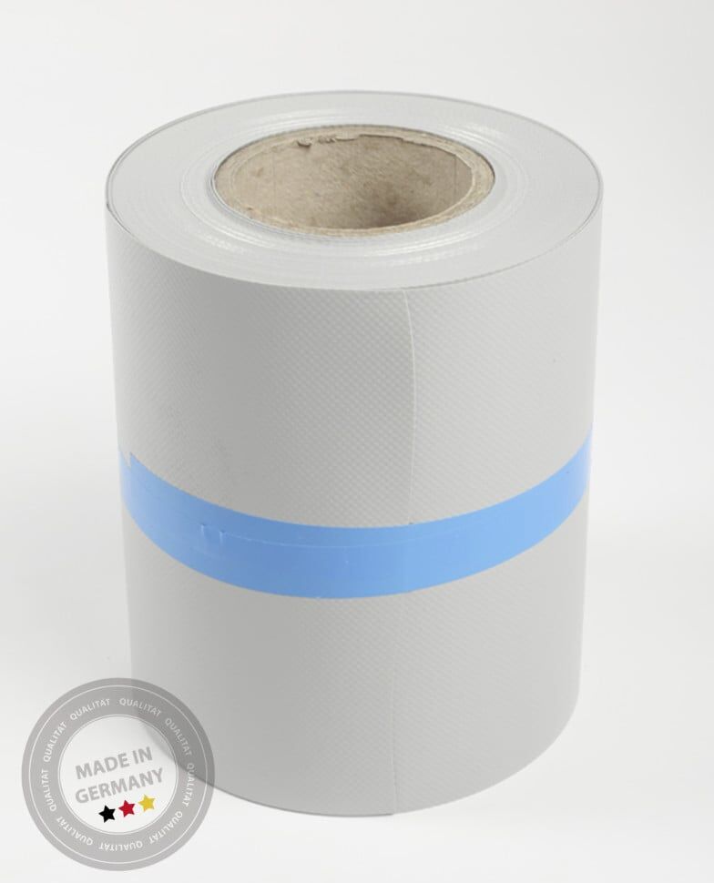 ABZ-Zaunsysteme GmbH ABZ SIGMA Sichtschutzstreifen 26 m beidseitig UV-schutzlackiert silbergrau