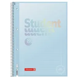 Brunnen Collegeblock »Premium Student« A4 Lineatur 27 blau