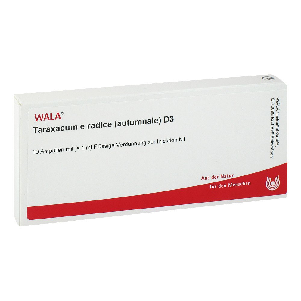 WALA Heilmittel GmbH Taraxacum E Rad.autumn. D3 Ampullen 03658763