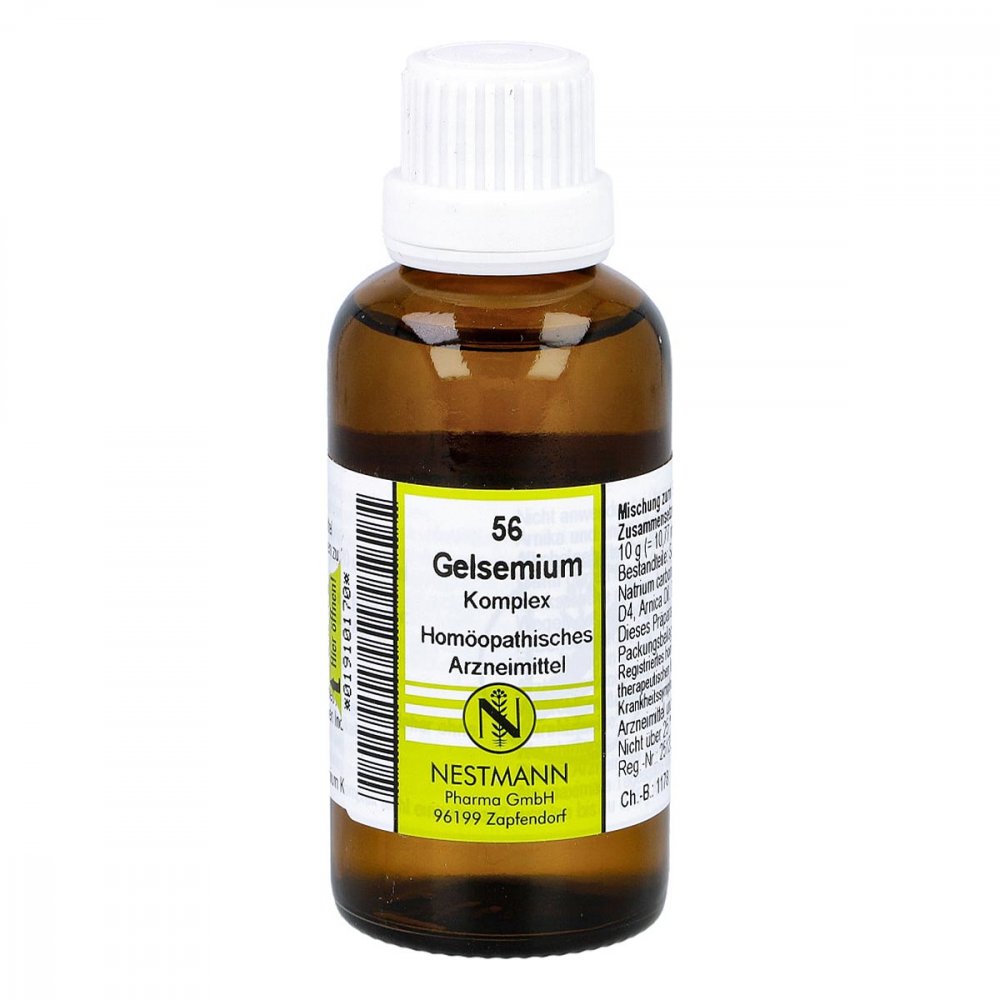 NESTMANN Pharma GmbH Gelsemium Komplex Nummer 56 Dilution 01910170