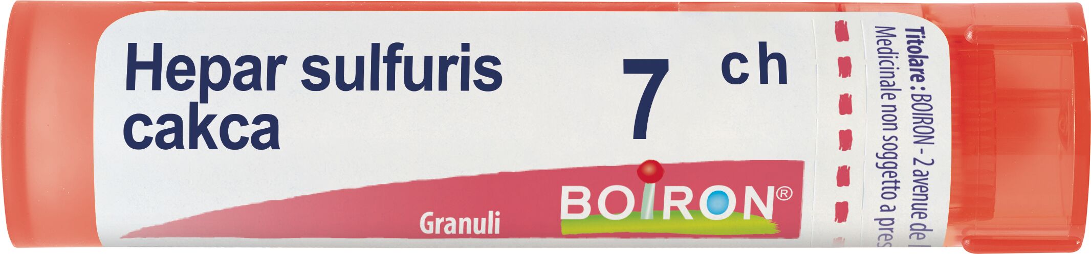Hepar Sulfuris Calcareum 7ch Granuli Multidose Boiron