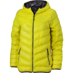 James & Nicholson Leichte Damen Daunen Kapuzenjacke Stepp-Jacke JN1059
