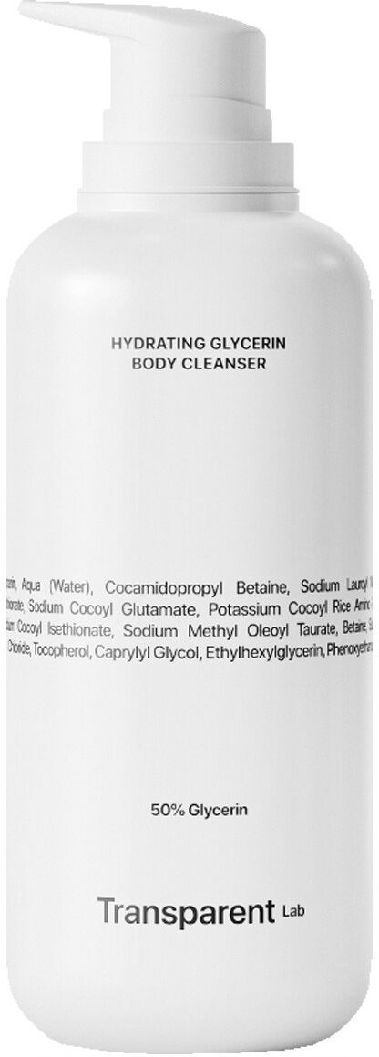 400ml Transparent Lab Hydrating Glycerin Body Cleanser
