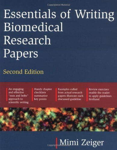 Mimi Zeiger - Essentials of Writing Biomedical Research Papers - Preis vom 30.09.2026 22:30:23 h