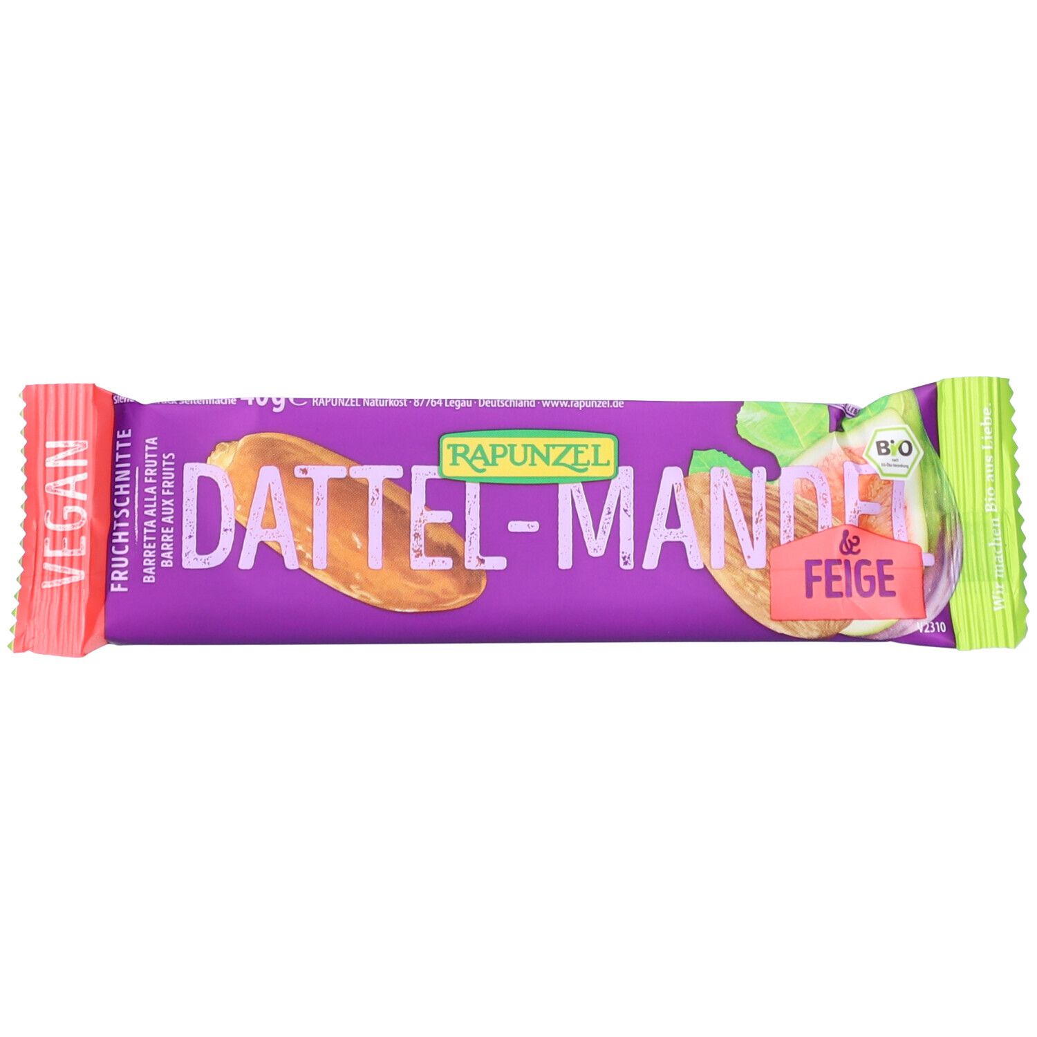 Rapunzel Fruchtschnitte Leckerli Bio 40 g Riegel