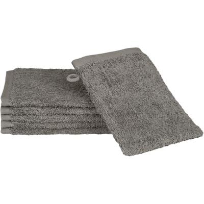 Waschhandschuh ROSS "Premium", grau (schiefer), B:16cm L:22cm, Frottier, Handtücher, 100% Baumwolle