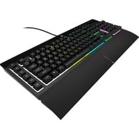 K55 RGB PRO, Gaming-Tastatur schwarz, DE-Layout, Rubberdome