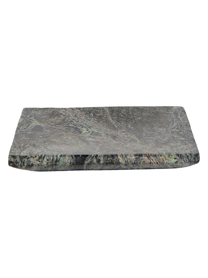 Muubs Tablett "Vita" in Dunkelgrün - (B)12 x (H)2,5 x (T)12 cm - onesize