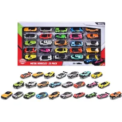 Dickie Die-cast Vehicles 25 Pack, 2-sort.