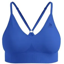 ODLO Damen BH Da SEAMLESS LOW - PADDED, Größe S in Blau Blau