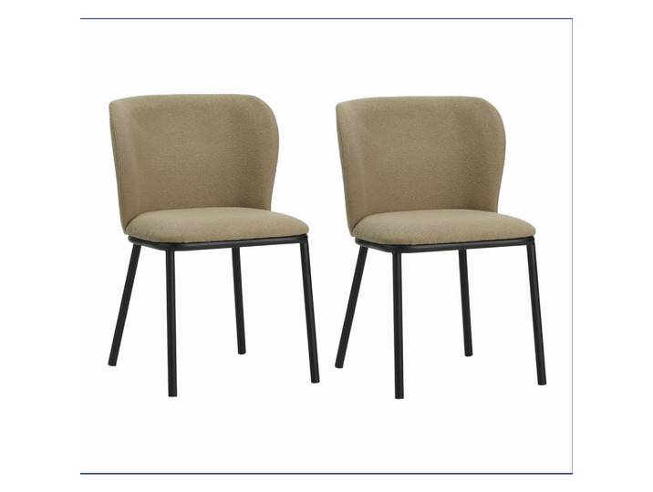 Mid.you Stuhl-Set, Taupe, 52x80x44 cm, Esszimmer, Stühle, Esszimmerstühle, Esszimmerstühle-Set