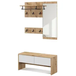 Vicco, Garderobe + Kleiderstange, Selena