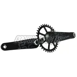 e*thirteen LG1 Race Carbon Kurbel, 165mm, 83mm, Self Extractor, black