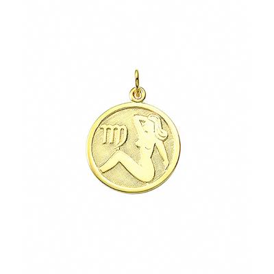 Sternzeichenanhänger ADELIA´S "Sternzeichen Anhänger Jungfrau 333 Gold ( 8K )", gold, Schmuckanhänger, Damen, Jungfrau, Gold, Goldanhänger Jungfrau