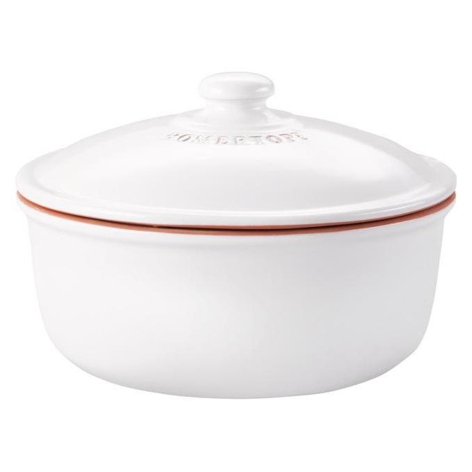 Römertopf Brot-Back-Topf rund weiss (23 cm) (9120311)