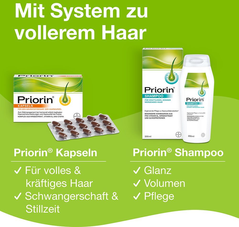 Priorin Kapseln + Shampoo Set 1 St