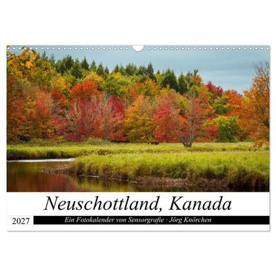 Neuschottland, Kanada (Wandkalender 2027 DIN A3 quer), CALVENDO Monatskalender
