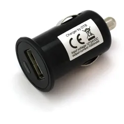 Universal KFZ-USB-Lade-Adapter, 12/24V, 1A, schwarz
