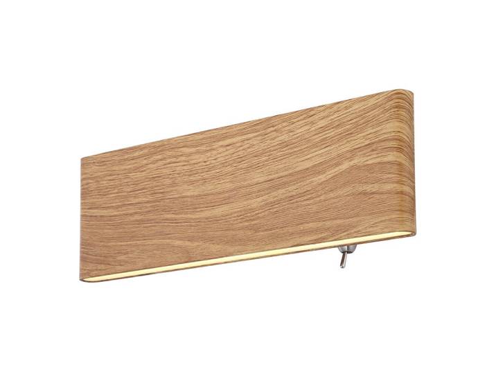 Design wandlamp Siegfried S hout met schakelaar Globo - 41751W-8