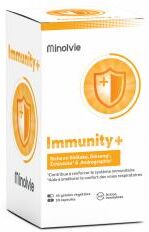 Minolvie Immunity+ 45 Gélules Végétales + 30 Capsules - Boîte 45 gélules + 30 capsules