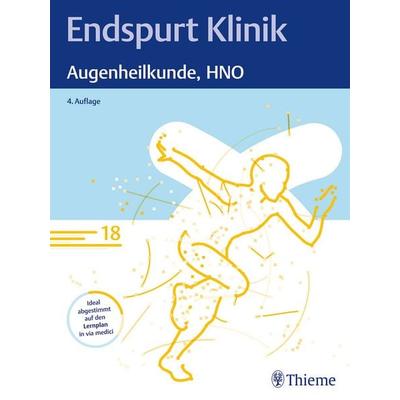 Endspurt Klinik: Augenheilkunde, HNO, Taschenbuch von , Thieme, 978-3-13-244490-4