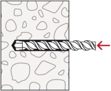 fischer Cheville SX Plus 6x30 +20% (573160)