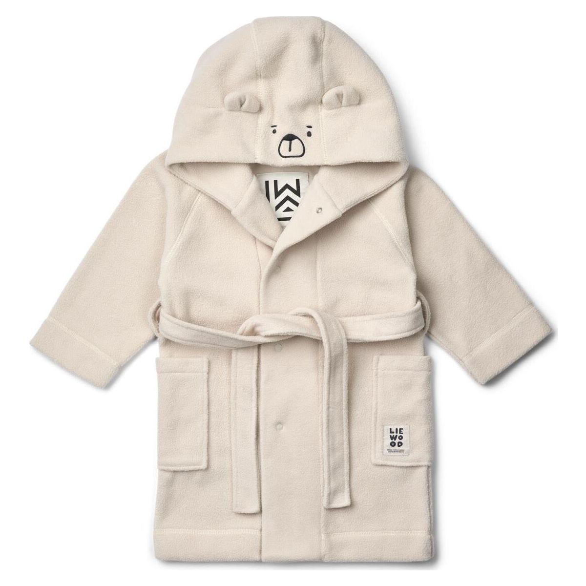 Liewood Minik Bear Fleece Bathrobe sandy (5060) 3/4 Y LW21179-5060-3/4 Y-CU