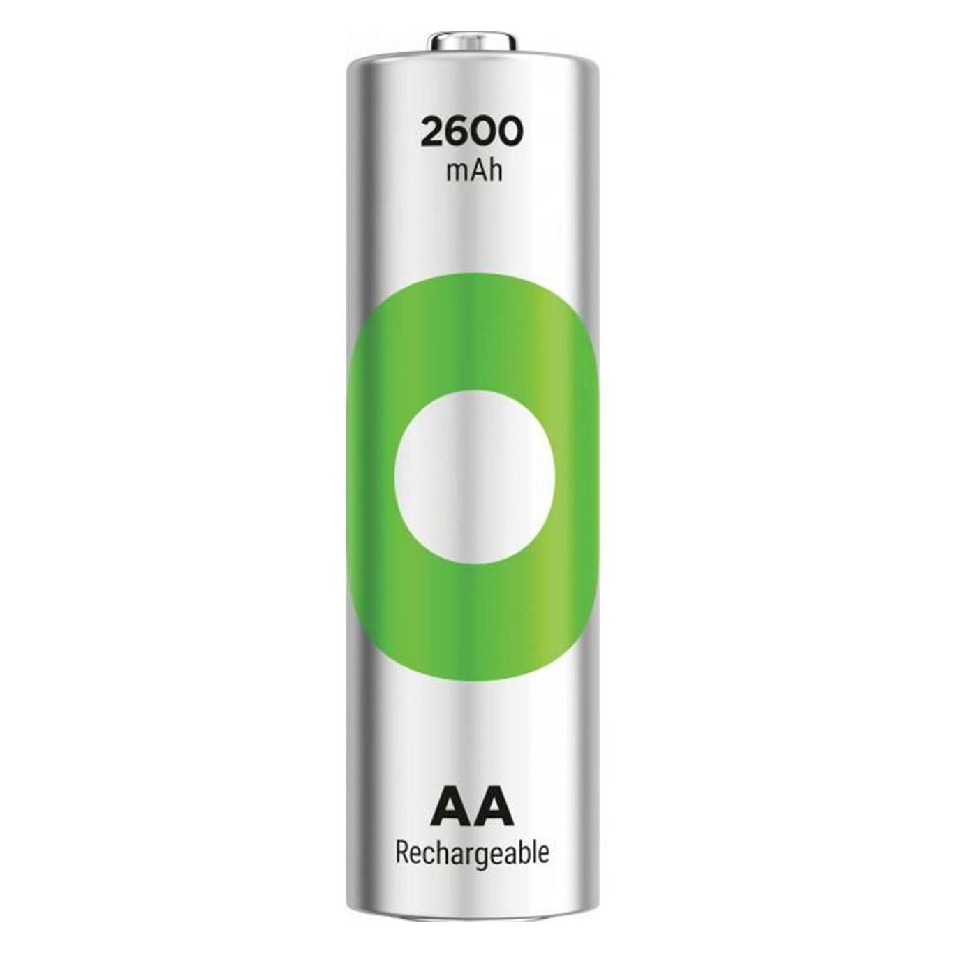 GP Batteries GP Nab??jec?? bat. ReCyko 2600 AA (HR6) - 4ks (4 Stk., AA, 2600 mAh) (1032224260)