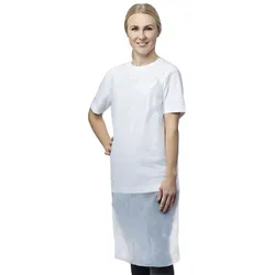 MCD Medical Care Dental GmbH Nitras PE-Schürzen - Polyethylen - weiß - ca. 20 μ - 1000 Schürzen