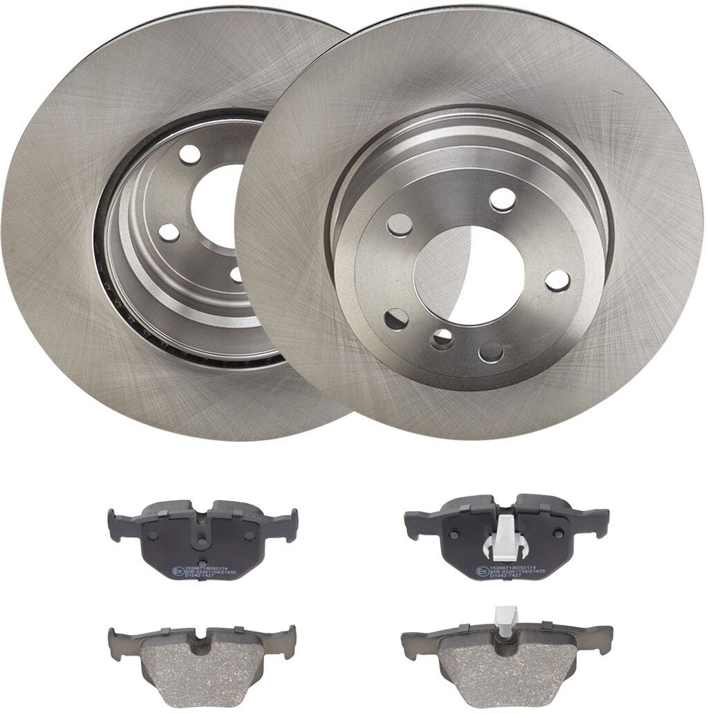 RIDEX 3405B2377 Brake discs and pads set