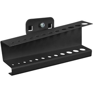 ADB Werkzeughalter 73181, schwarz, für Lochwand, Innensechskanthalter, aus Metall