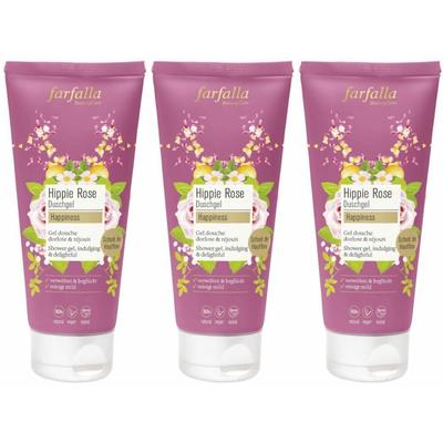 Farfalla Duschgel Hippie rose Tb 200 ml x3 3x200