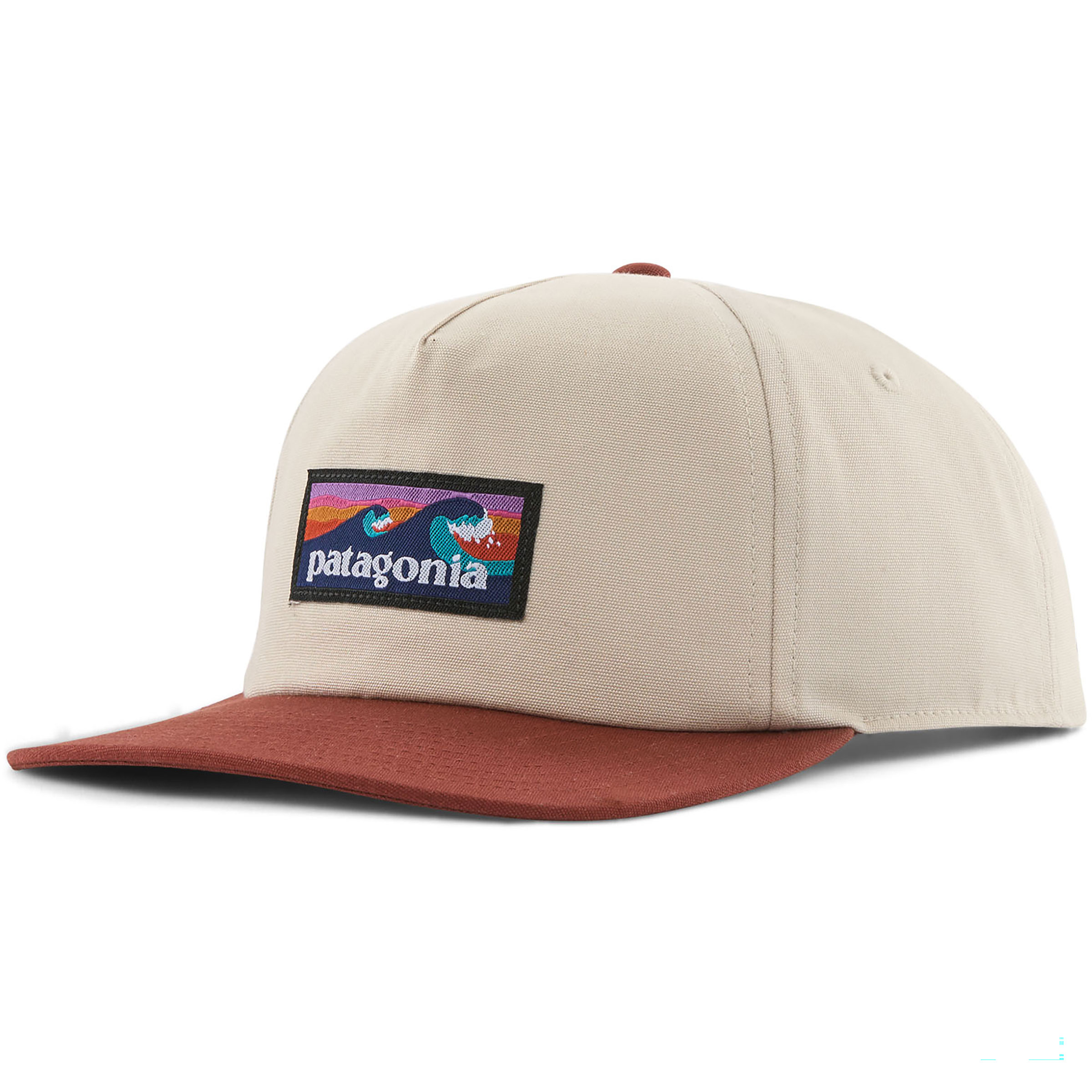 Patagonia Boardshort Label Funfarer Cap Basecaps beige Lifestyle Hautfreundlich