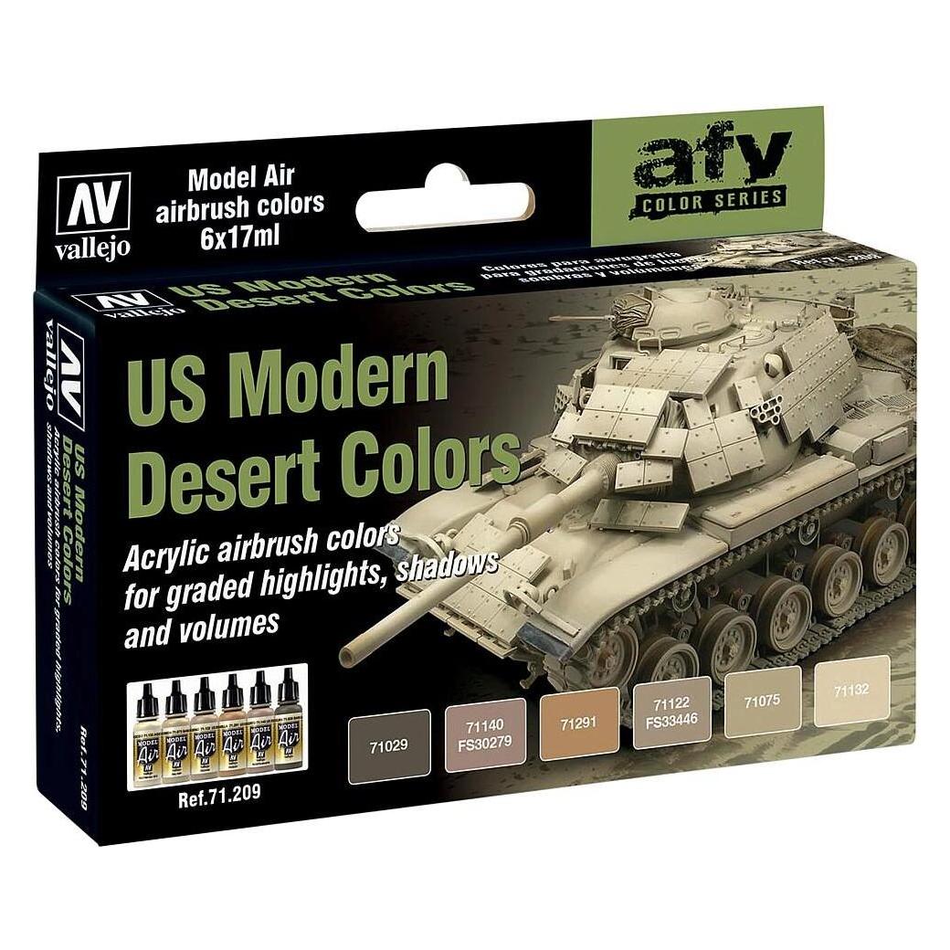Wittmax Model Air set US modern desert colors 6x17ml (17 ml) (71209)